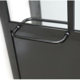 MAMPARA DE DUCHA 90X120X220 NEGRA ESTILO INDUSTRIAL MAMPARA DE DUCHA 90X120X220 NEGRA ESTILO INDUSTRIAL