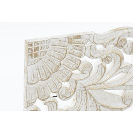 Cabecero de Cama DKD Home Decor Blanco Dorado Madera Madera MDF 151 x 2 x 60 cm