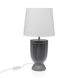 Lámpara de mesa Versa Gris Cerámica 60 W 22 x 42,8 cm Precio: 25.95000001. SKU: B1HKZNFCC2