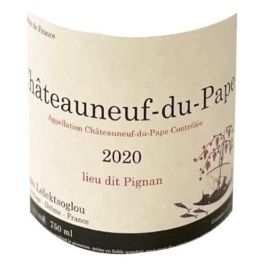 Domaine Georges Lelektsoglou Lieu dit Pignan 2020 Châteauneuf-du-Pape - Vino tinto del valle del Ródano