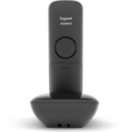 Gigaset AS690 S30852-H2816-D201 Teléfono Inalámbrico DECT Manos Libres Pantalla Iluminada Agenda 100 Contactos Bloqueo de Llamadas Negro Gigaset AS690 S30852-H2816-D201 Teléfono Inalámbrico DECT Manos Libres Pantalla Iluminada Agenda 100 Contactos Bloqueo de Llamadas Negro