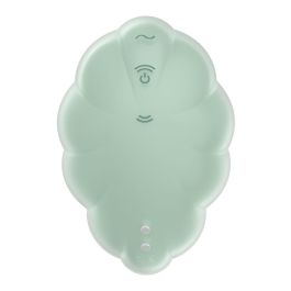 Satisfyer Cloud Dancer Vibrador Doble Air Pulse Menta para Mujer