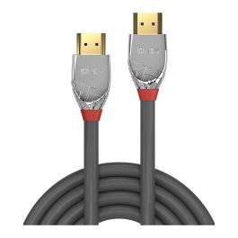 Lindy Cromo Line Cable HDMI High Speed 3m, Triple Blindaje, Chapado en Oro 24K, Soporte 4K@60Hz, 18Gbps