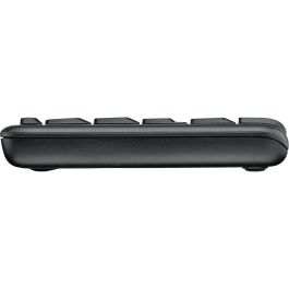 Logitech MK220 Combo Teclado y Ratón Inalámbrico Compacto 2.4 GHz con Receptor USB Unifying Batería Larga Duración para Windows PC/Laptop