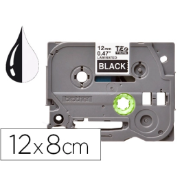 Q-connect TZE-335 Cinta para Rotuladora Brother, Blanco sobre Negro, 12mm x 8m Precio: 7.49999987. SKU: B1KFB7CV95