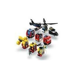 LEGO 60462 City Remix Helicóptero, Camión de Bomberos y Submarino - Set de Construcción 3 en 1 con Minifiguras +7 Años LEGO 60462 City Remix Helicóptero, Camión de Bomberos y Submarino - Set de Construcción 3 en 1 con Minifiguras +7 Años