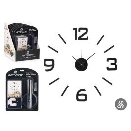 Reloj Pegatina 60 Cm Brillo Negro Giftdecor (12 Unidades) Precio: 101.59000038. SKU: B19XYSZCZC