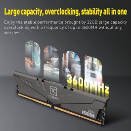 Team Group T-CREATE EXPERT OC10L Módulo Memoria RAM DDR4 32GB (2x16GB) 3200 MHz PCB 10 Capas para Escritorio y Creadores Team Group T-CREATE EXPERT OC10L Módulo Memoria RAM DDR4 32GB (2x16GB) 3200 MHz PCB 10 Capas para Escritorio y Creadores