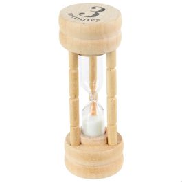 Cuisy Reloj De Arena 3 Minutos Cocina Madera Colores Medidas D.3.6cm H.10cm