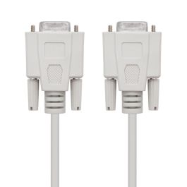 Nanocable Cable Rs232 Db9 Hembra - Hembra 1.8M Beige