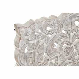 Cabecero de Cama DKD Home Decor Blanco Natural Madera Madera MDF 160 x 3,5 x 80 cm