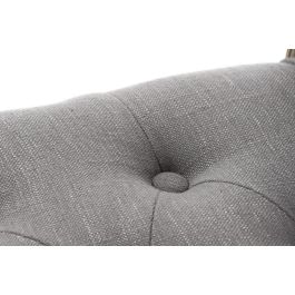 Banqueta DKD Home Decor Natural Gris oscuro Madera de caucho Lienzo 109 x 44,5 x 60 cm Banqueta DKD Home Decor Natural Gris oscuro Madera de caucho Lienzo 109 x 44,5 x 60 cm