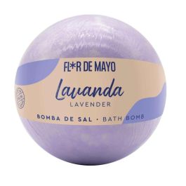 Flor De Mayo Bomba de Sal Efervescente Lavanda con Urea para Baño Relajante, Piel Suave, 200 gr Precio: 2.59000016. SKU: B15KRY9QZW