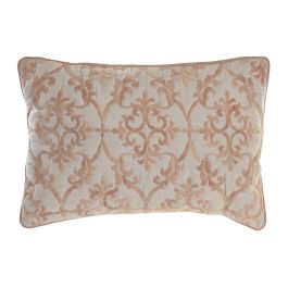 DKD Home Decor Funda Cojin Tradicional Beige Algodon Poliester 1 x 40 x 60 cm