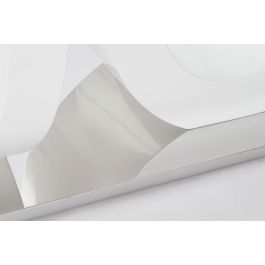 Mesa de Comedor DKD Home Decor Cristal Transparente Blanco Madera MDF (160 x 90 x 75 cm)