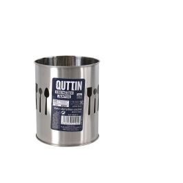 Organizador para Cubiertos Quttin Quttin Acero Inoxidable ø 10,3 x 12,2 cm (12 Unidades)