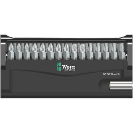 Wera Bit-Check 30 Wood 2 SB - Juego de 30 Puntas PH2, PZ1-3, TX10-40 con Portabits y Caja Precio: 41.68999945. SKU: B159WGKQKR
