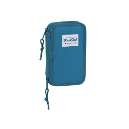 Plumier Doble BlackFit8 M854 Azul 12.5 x 19.5 x 4 cm (28 piezas) Precio: 16.94999944. SKU: S4300530