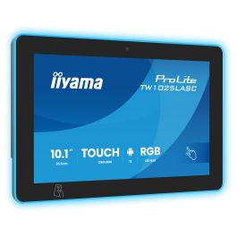 iiyama ProLite TW1025LASC-B3PNR Monitor táctil de 10.1" (25.6 cm) IPS, 1280 x 800 WXGA 16:10, 450 cd/m², 10 puntos táctiles, Wi-Fi, Bluetooth 5.2, Negro Precio: 396.8316. SKU: B12K44PGJH