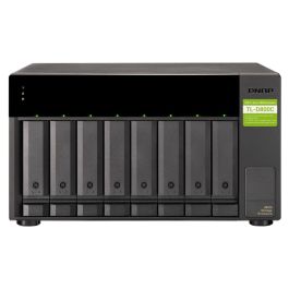 Qnap Servidor NAS TL-D800C 8 Bahías, Unidad de Disco Duro, SATA 6 Gb/s, USB 3.2 Gen 2 Precio: 570.88999957. SKU: B16M5FYTFF
