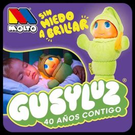 Molto Muñeco Gusi Luz Dos Caras con Luces, Edición 40 Aniversario, 28 cm, Tela, para Bebés +1 Año Molto Muñeco Gusi Luz Dos Caras con Luces, Edición 40 Aniversario, 28 cm, Tela, para Bebés +1 Año