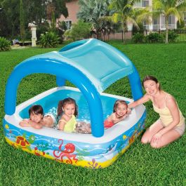 Bestway Piscina Hinchable Infantil Techo Desmontable 140x140x114 cm +2 Años Jardin 52192 Bestway Piscina Hinchable Infantil Techo Desmontable 140x140x114 cm +2 Años Jardin 52192