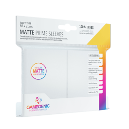 Pack Matte Prime Sleeves White (100) Precio: 6.95000042. SKU: B165XNDE6R
