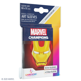Marvel Champions Sleeves Iron Man Precio: 6.95000042. SKU: B17F24A3NA