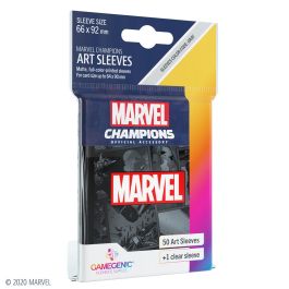 Marvel Champions Sleeves Marvel Black Precio: 6.95000042. SKU: B16465CDGY