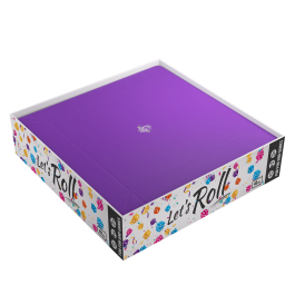 Magnetic Dice Tray Square Black/Purple Precio: 14.95000012. SKU: B16TB6WJ57