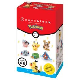 Set de 6 figuras de ladrillo - BANDAI - NANOBLOCK - Pack Pokémon Eléctrico