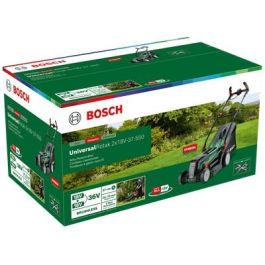 Bosch 18V-37-550 Cortacésped Rotak a Batería, 37cm Ancho de Corte, ideal para 550m², Recargable, UniversalRotak