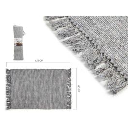 Alfombra de algodón gris 80x120 cm - Giftdecor (12 Unidades) Precio: 65.79000021. SKU: B1A6MX2ZR9