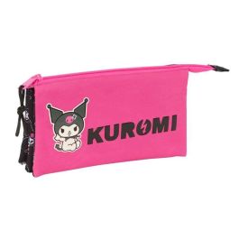 Safta Estuche Escolar Portatodo Triple con 3 Cremalleras Kuromi 120x220x30 mm Precio: 10.50000006. SKU: B1DNZC9P57