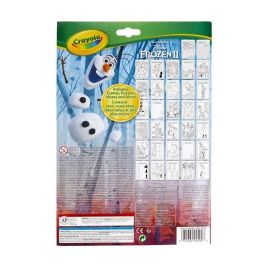 Crayola Libro de Actividades Disney Frozen con 7 Rotuladores Lavables