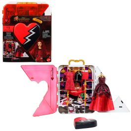 Mattel Hwt98 Armario Plegable de 14 Piezas para Muñeca Red Disney Descendants 'Hora de Rebelarse' Mattel Hwt98 Armario Plegable de 14 Piezas para Muñeca Red Disney Descendants 'Hora de Rebelarse'