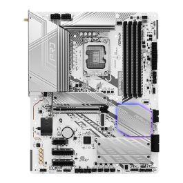 ASRock Placa Base Z890 Pro RS WiFi White ATX Intel Z890 LGA 1851 DDR5 Wi-Fi 6E Bluetooth 5.3