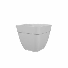 Pot de flores y plantas cuadradas Capri Campana - Plastic - 37x37 cm - White - Artevasi Precio: 32.88999978. SKU: B1KJZX26JA