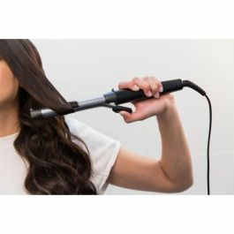 Remington CI5519 Pro Pinzas para rizos en espiral Tubo 19mm, 8 Temperaturas, 210°C, Negro