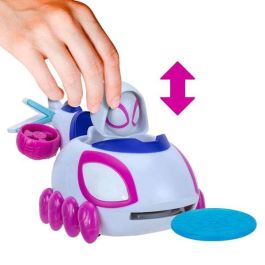 Jazwares Coche Spidey Lanza Discos 10 cm - Modelos Surtidos