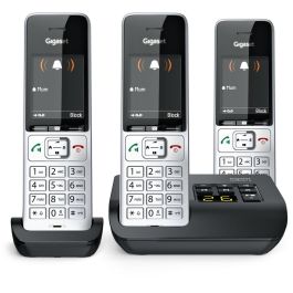 Gigaset COMFORT 500A Trio - Teléfono Inalámbrico Digital con Contestador y Pantalla a Color