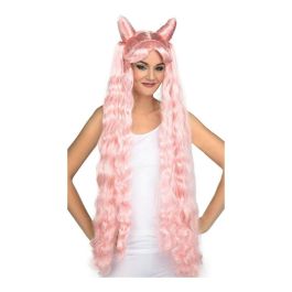 Peluca larga rosa manga 385 g Precio: 23.98999966. SKU: S8604685