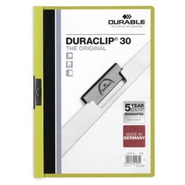 Dosier Clip Duraclip Pvc A4 2200 Pinza Metal 30H Verde Claro (Set de 25) Precio: 41.50000041. SKU: BIX142200-05