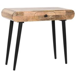 Consola Home ESPRIT Marrón Negro Hierro Madera de mango 90 x 35 x 75 cm Precio: 120.58999997. SKU: B1DV82DGVA