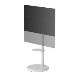Ewent EW1550 Soporte para TV Móvil Blanco hasta 86" (2,18 m)