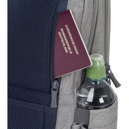 Maletín para Portátil Rivacase Suzuka Gris