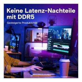 Crucial CT64G56C46U5 Memoria RAM DDR5 64GB 5600MHz CL46 para PC DIMM