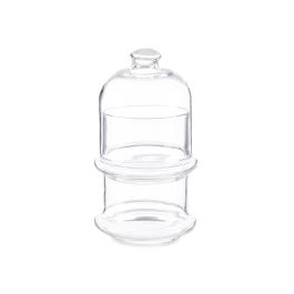 Bombonera Apilable Patisserie 2 Alturas Pasabahce 9x16.5x9 cm, Vidrio Transparente, 2x230 ml (6 Unidades) Bombonera Apilable Patisserie 2 Alturas Pasabahce 9x16.5x9 cm, Vidrio Transparente, 2x230 ml (6 Unidades)