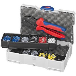 Knipex 97 90 23 Crimpzangensortiment - Juego de Herramientas de Crimpar Profesional, Azul/Rojo (1.23 kg) Precio: 230.50000028. SKU: B1BNH3RP7M