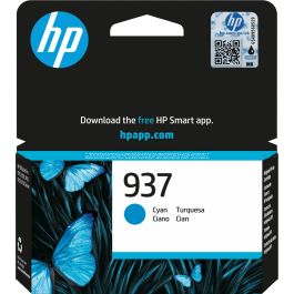 HP 937 Cartucho de Tinta Original Cian para Impresión Profesional, Colores Vibrantes y Texto Nítido Precio: 33.4999995. SKU: B13DJERJ4Z